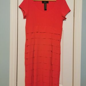 Nina Lenard red dress